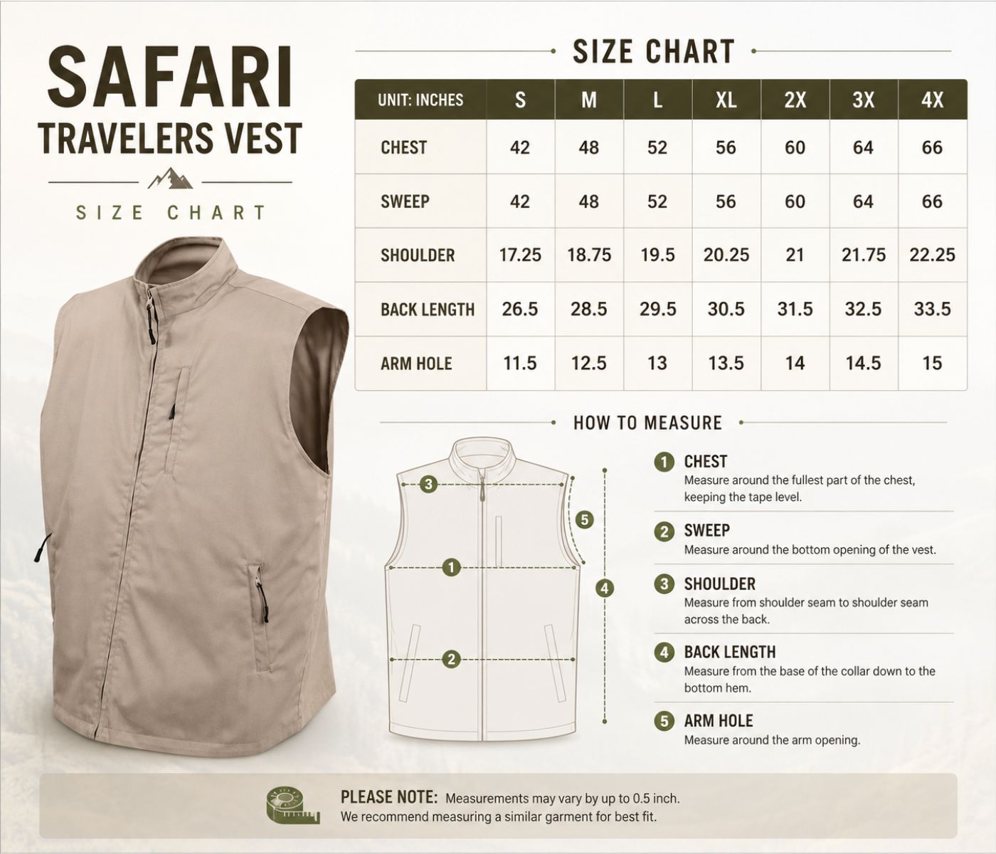 Undercover Travel Vest - Image 3