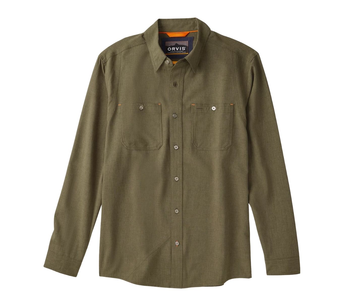 Men's Orvis Chambray Shirt - Image 4